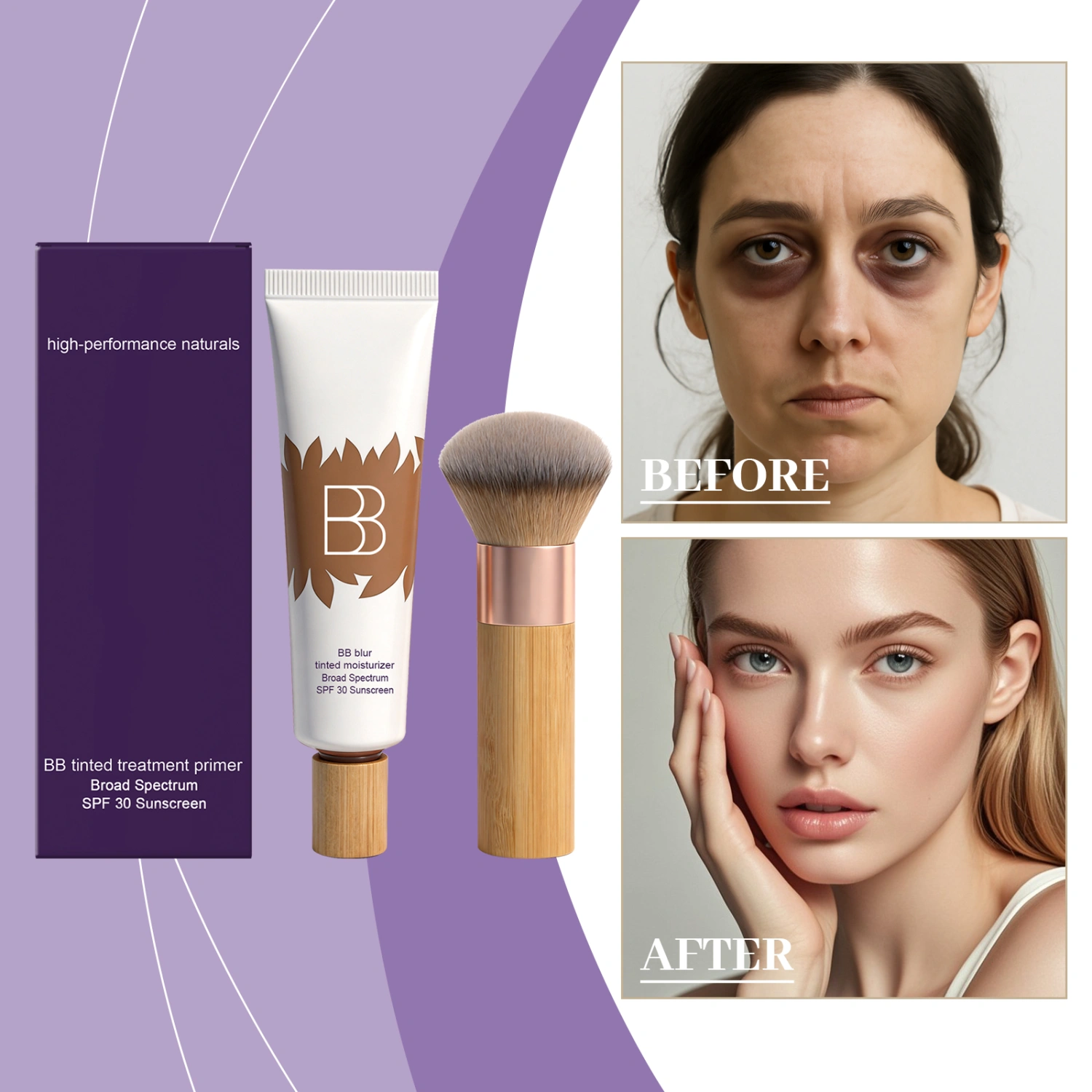 Concealer Waterproof BB Cream Set