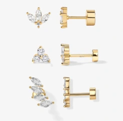 Fashion Zircon Earring Set Womens Earrings