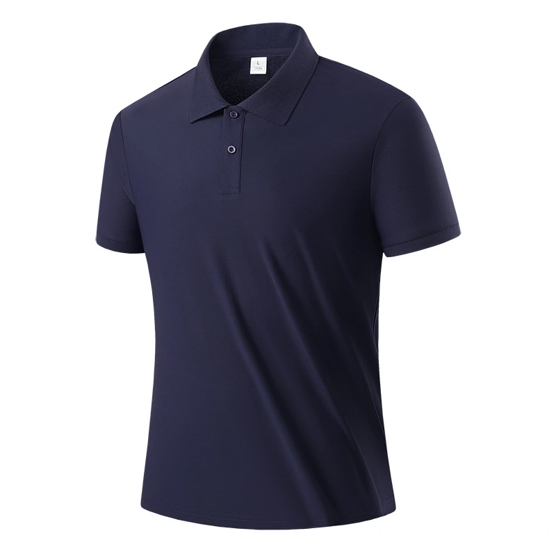 Men's Spring Summer Quick-Dry Outdoor New Simple Ice-Feel Polo Shirt