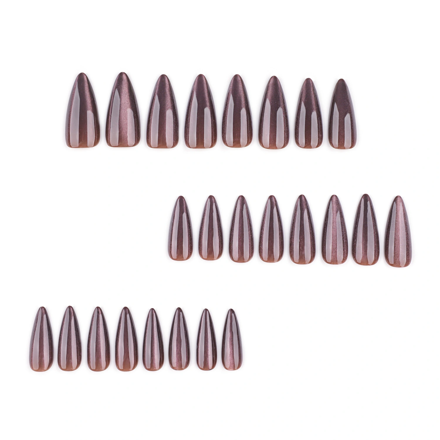 Almond-shaped Artificial Nails For Women