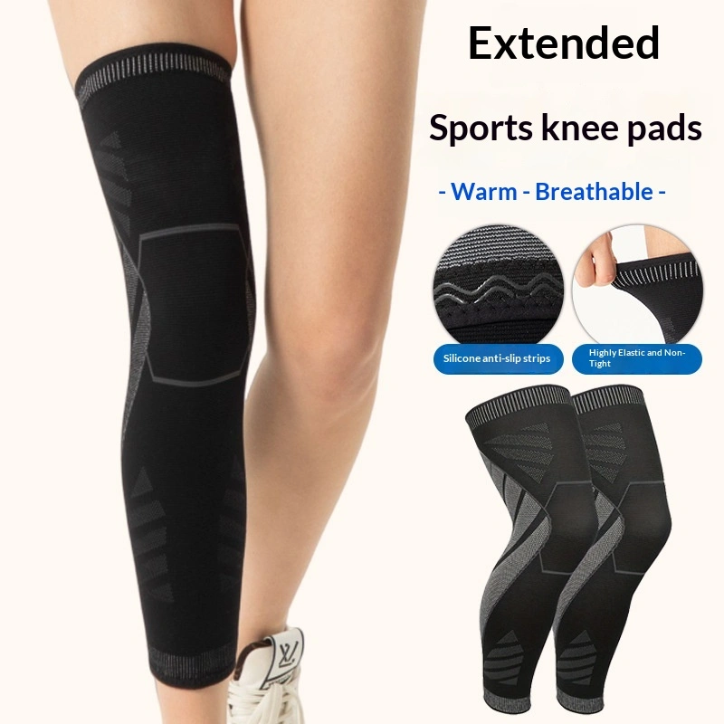 Knitted High-Elastic Breathable Sports Knee Pads