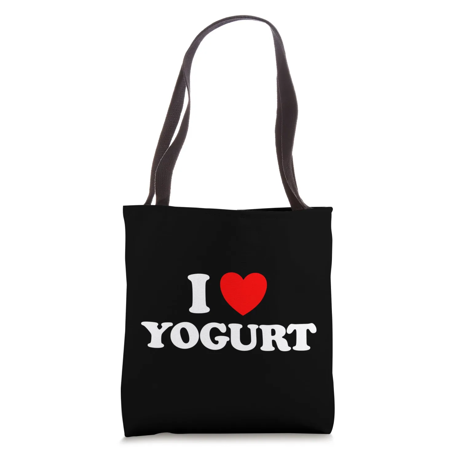 I Love Yogurt - Funny Cute Probiotic Greek Favorite Food Fan Tote Bag