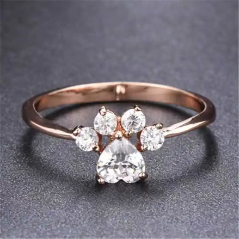 Korean-style Creative Hand Jewelry Rose Gold Ring