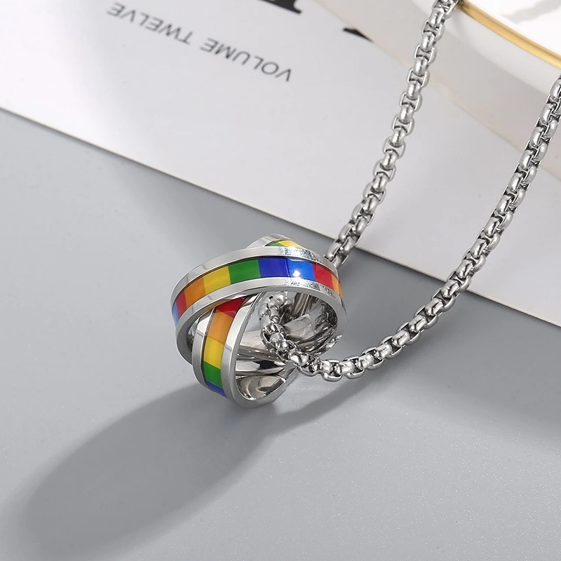 Minimalist Cool-style Titanium Steel Trendy Brand Necklace