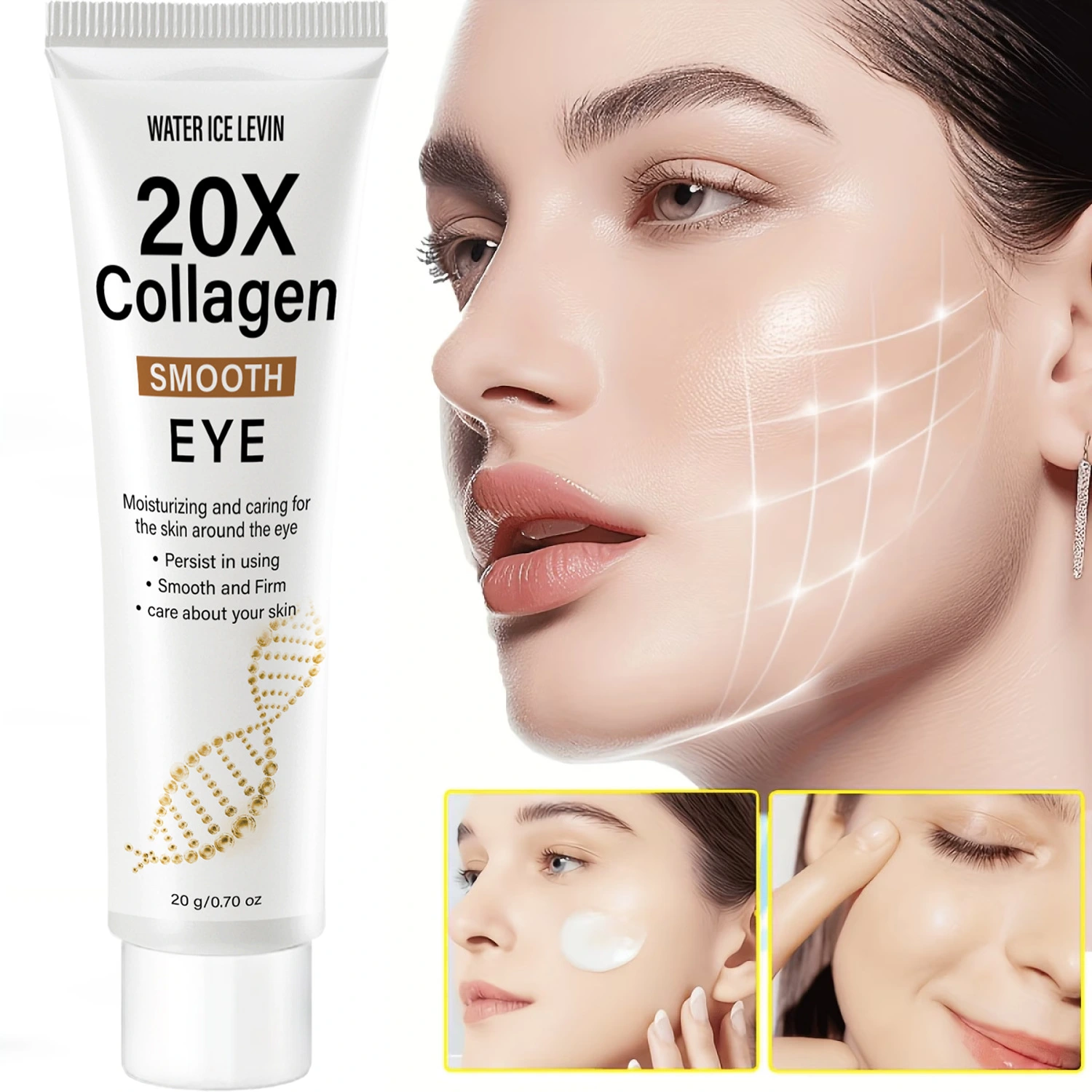 Gentle Moisturizing And Nourishing Collagen Eye Cream