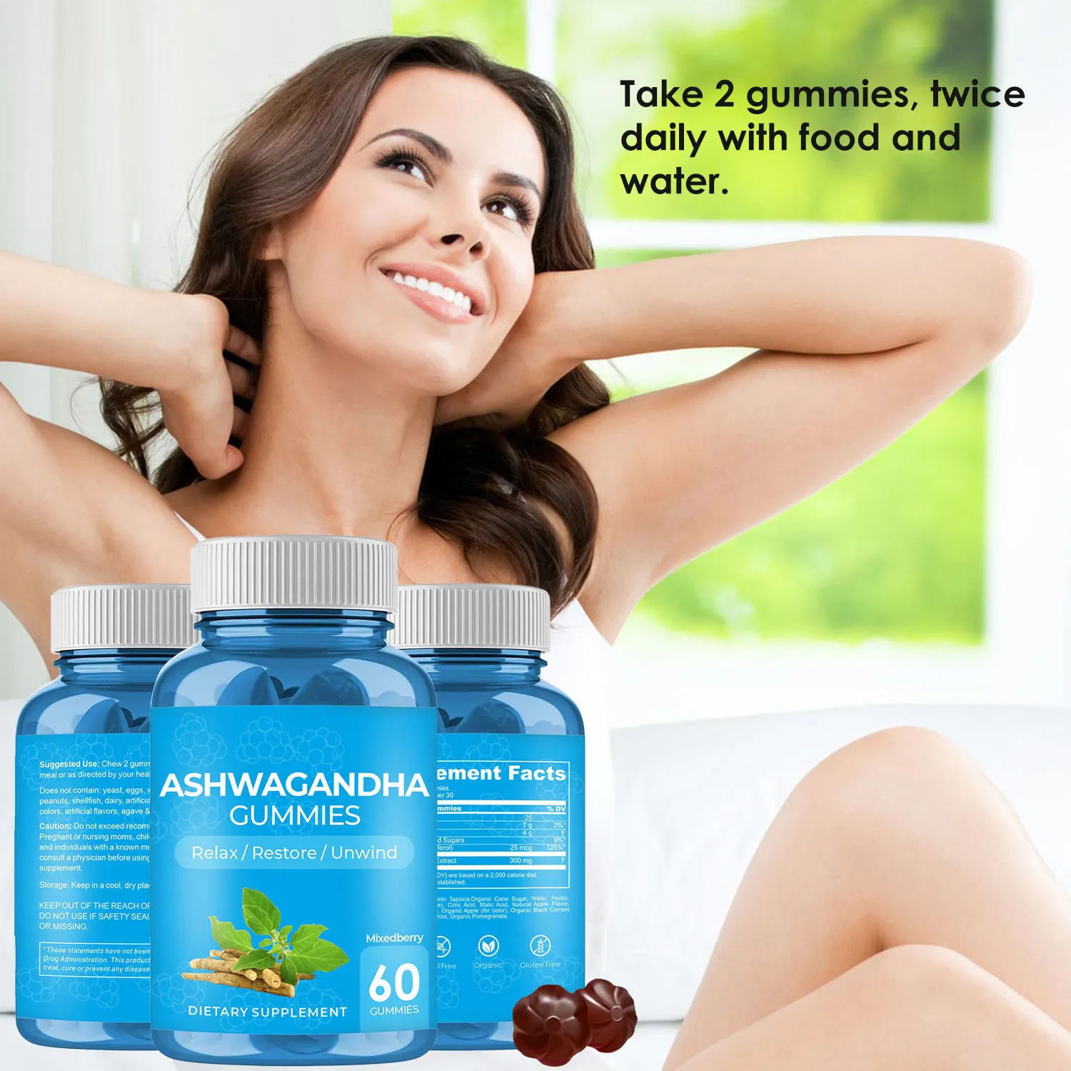 Ashwagandha Gummy Magnesium Gummies