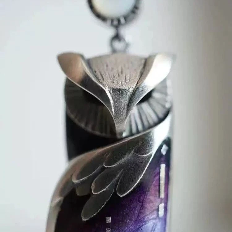 Night Flight Whispering Owl Necklace