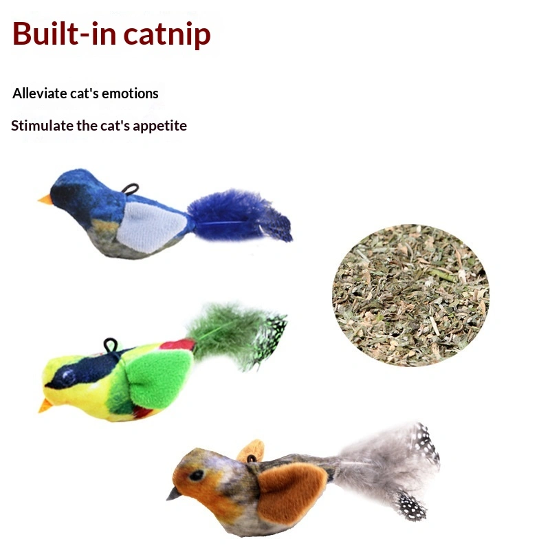 Squeaky Bird Bite-resistant Cat Toy