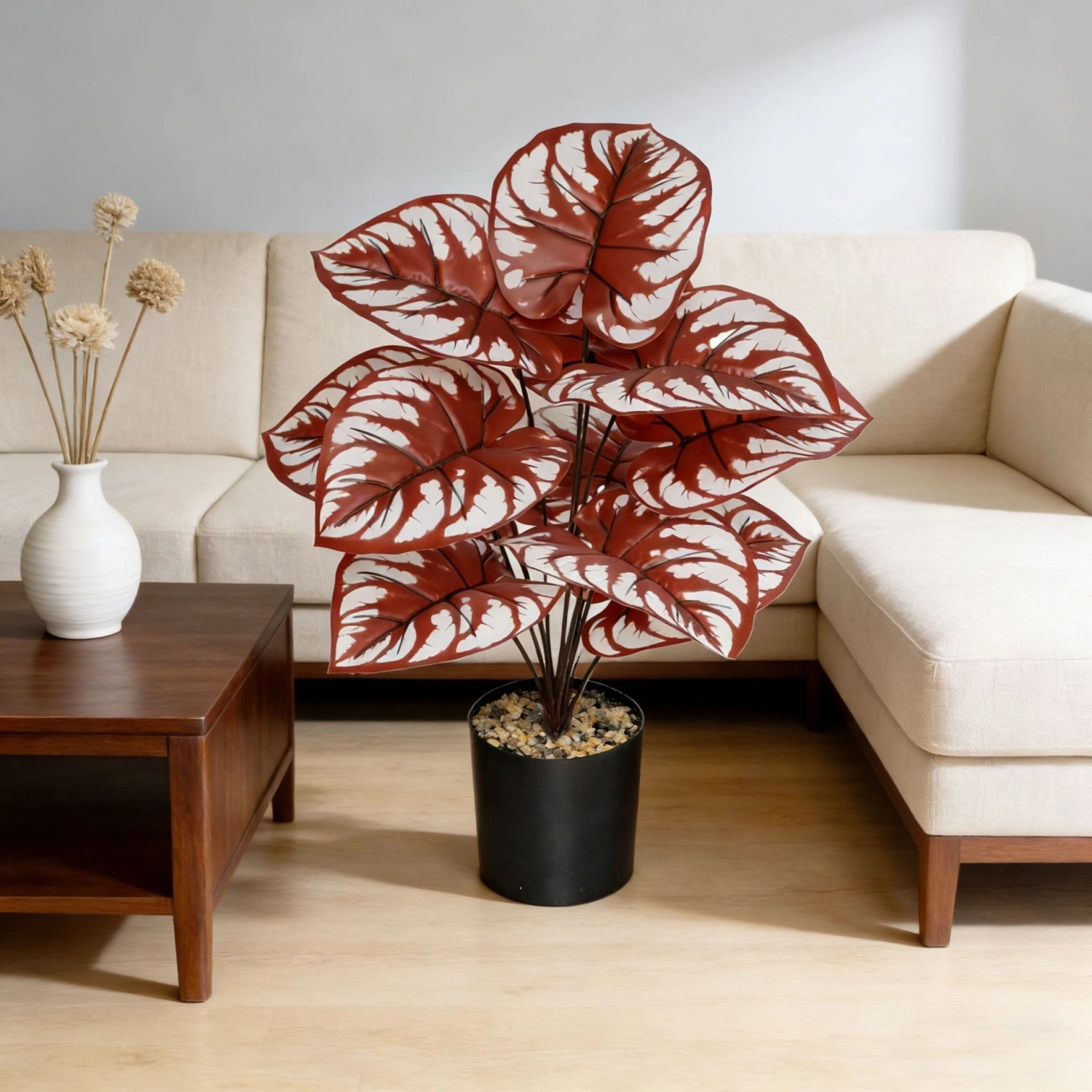 Artificial Violet Plant For Halloween Decoration