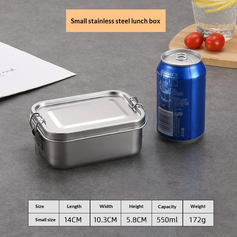 Outdoor Picnic Lunch Box With A Snap Closure