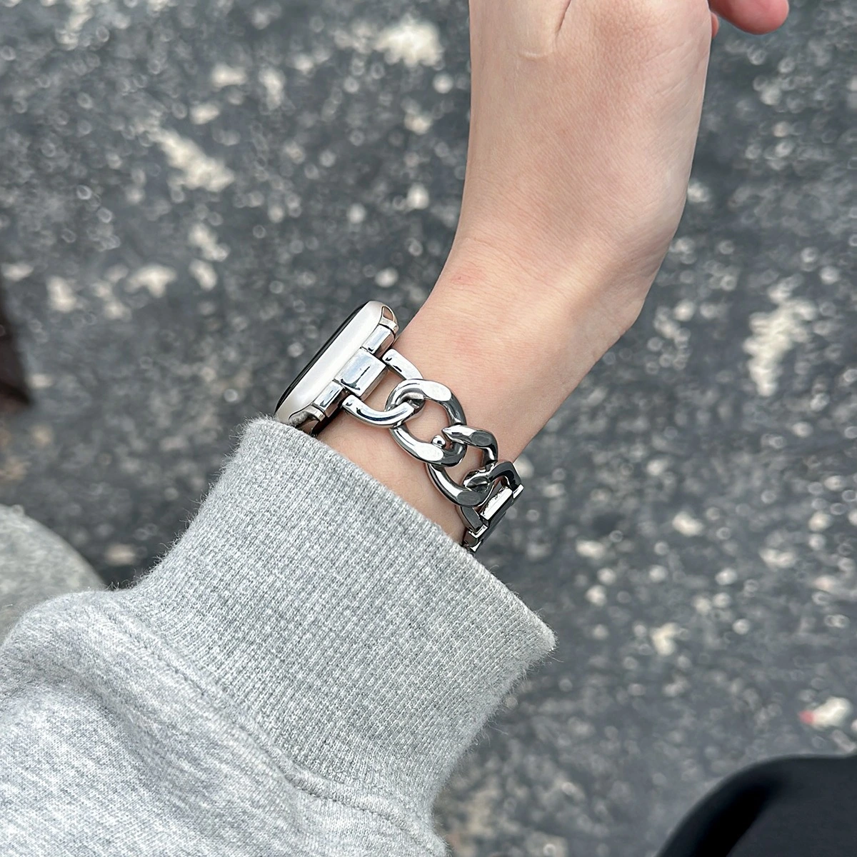 Denim Metal Simple Watch Chain