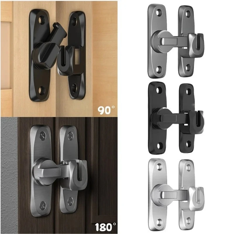 Sliding Door Lock Drill-free Thickened Surface-mounted Bolt