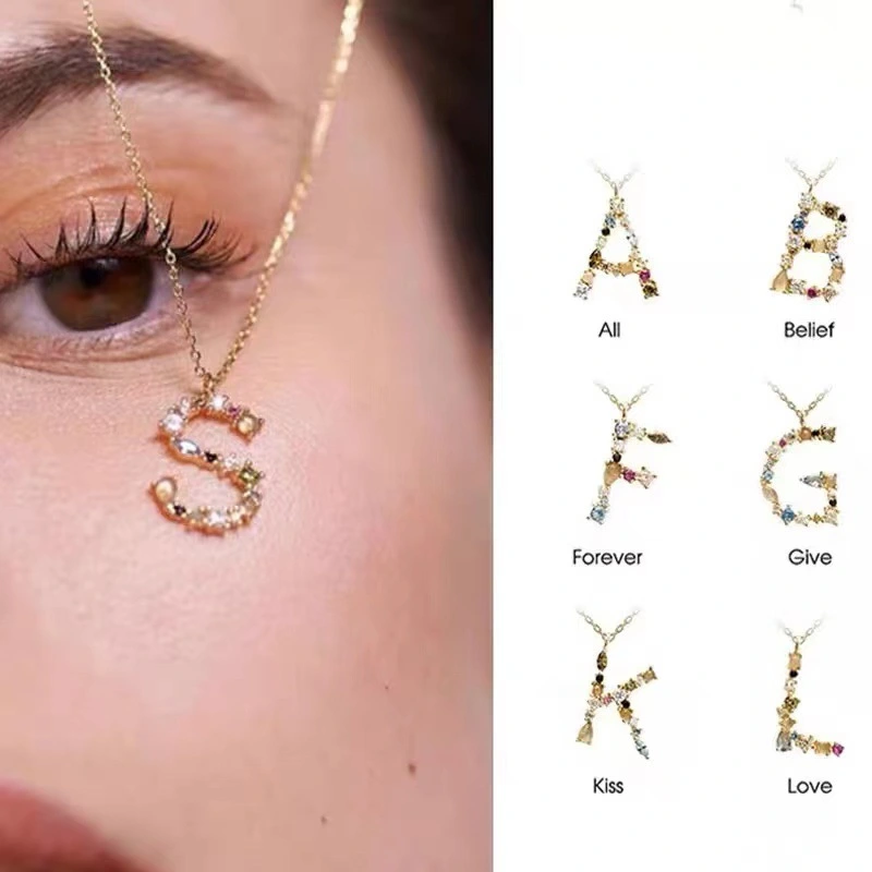 Affordable Luxury 26-Letter Necklace For Women