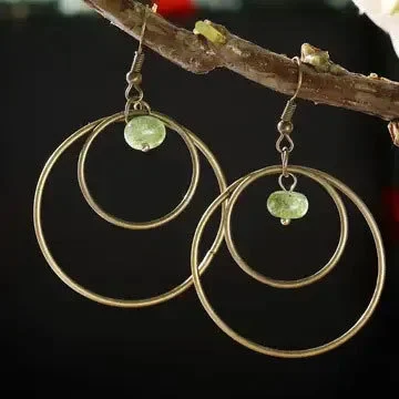 Personality Online Celebrity Pastoral Retro Earrings