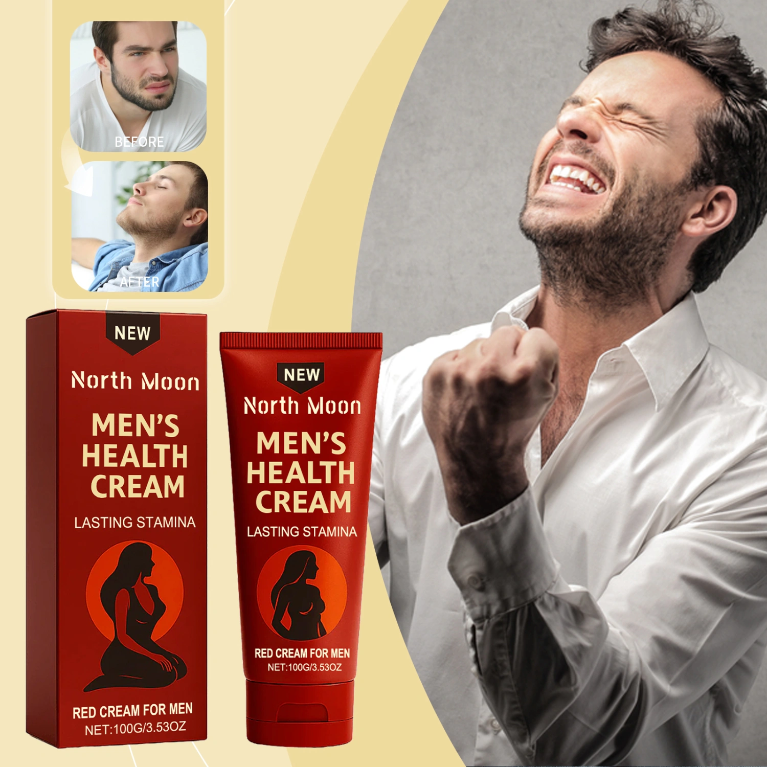 North Moon Men's Care Cream