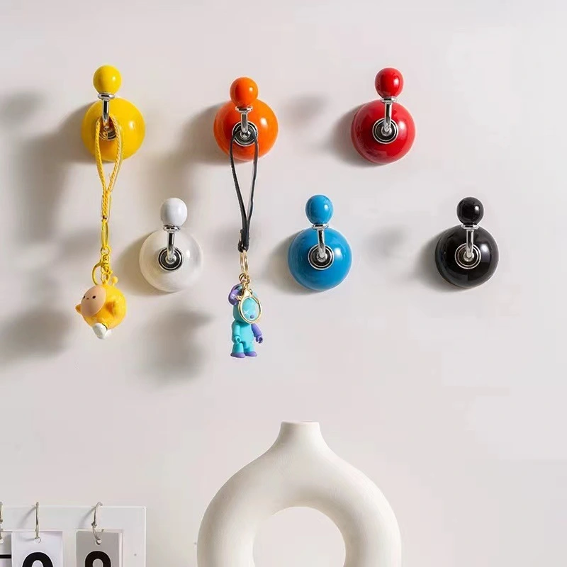 Creative Ceramic Coat Hook And Storage Rack