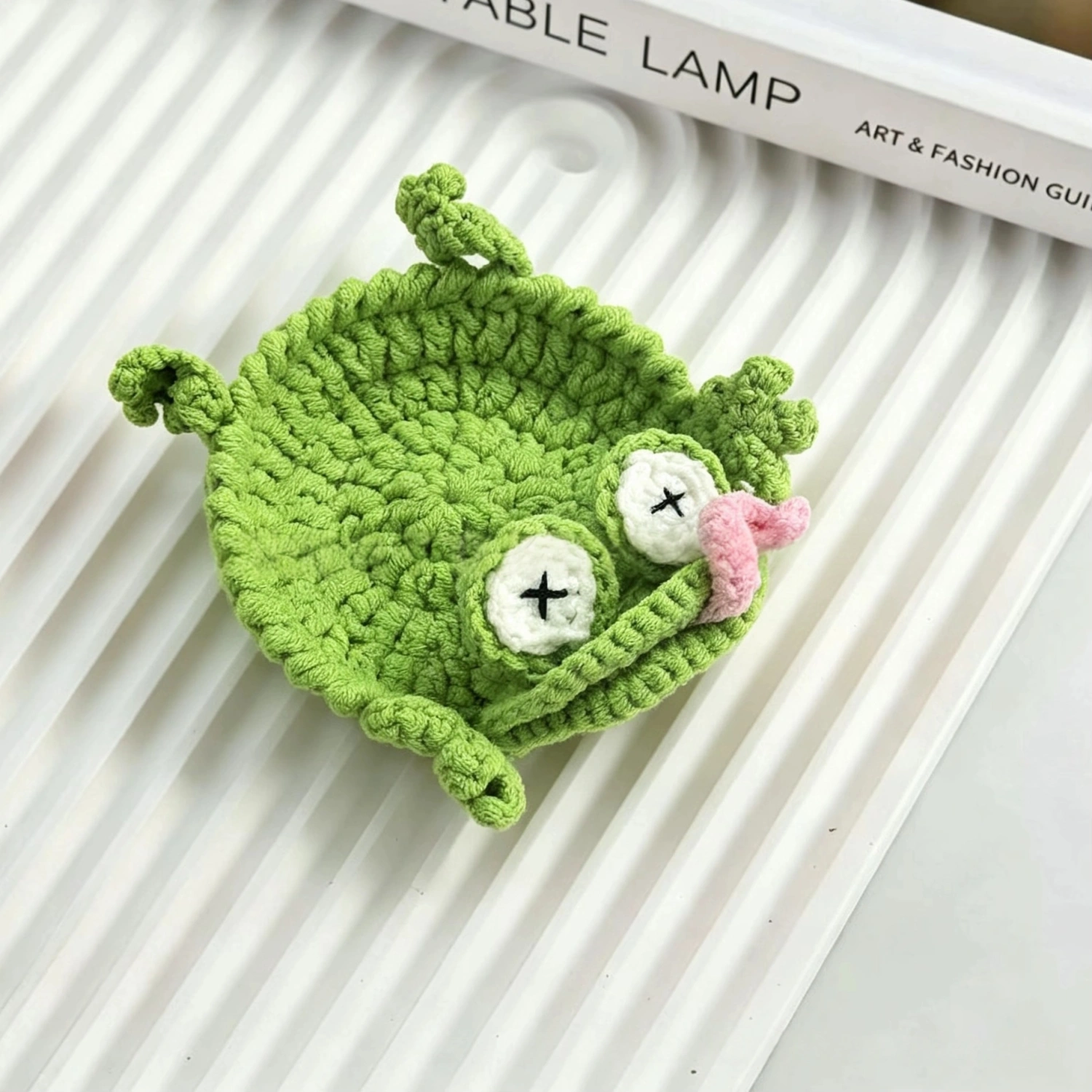 Crocheted Stress-relief Animal Style Personalized Coaster