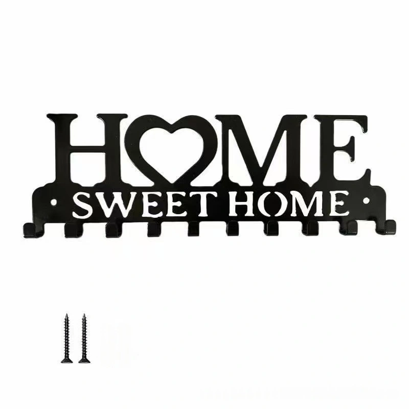 Metal Wrought-iron Entryway Key Rack