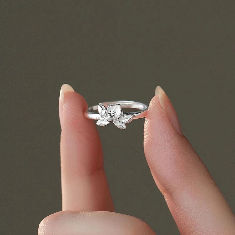 Niche Design Fresh And Minimalist Open Ring For The Index Finger