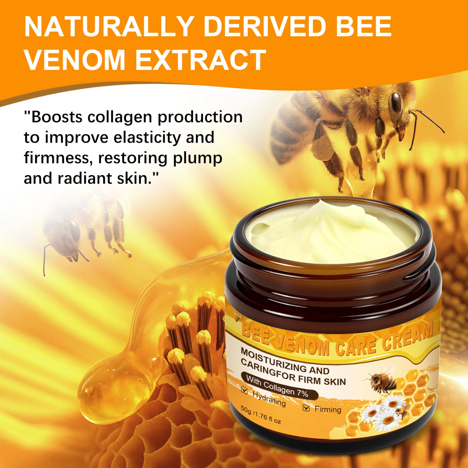 Bee Venom Nourishing Cream Gently Softens And Soothes The Skin