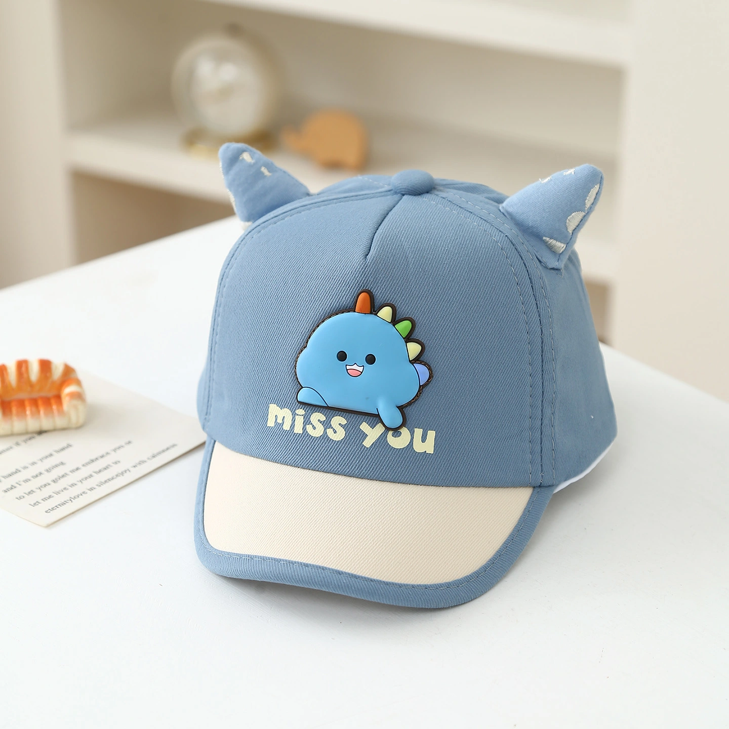Summer Cartoon Cute Animal Letter Baseball Cap For 3-18 Month Old Babies, Sun Hat For Outdoor Use, Suitable For Boys And Girls, Versatile For All Occasions.