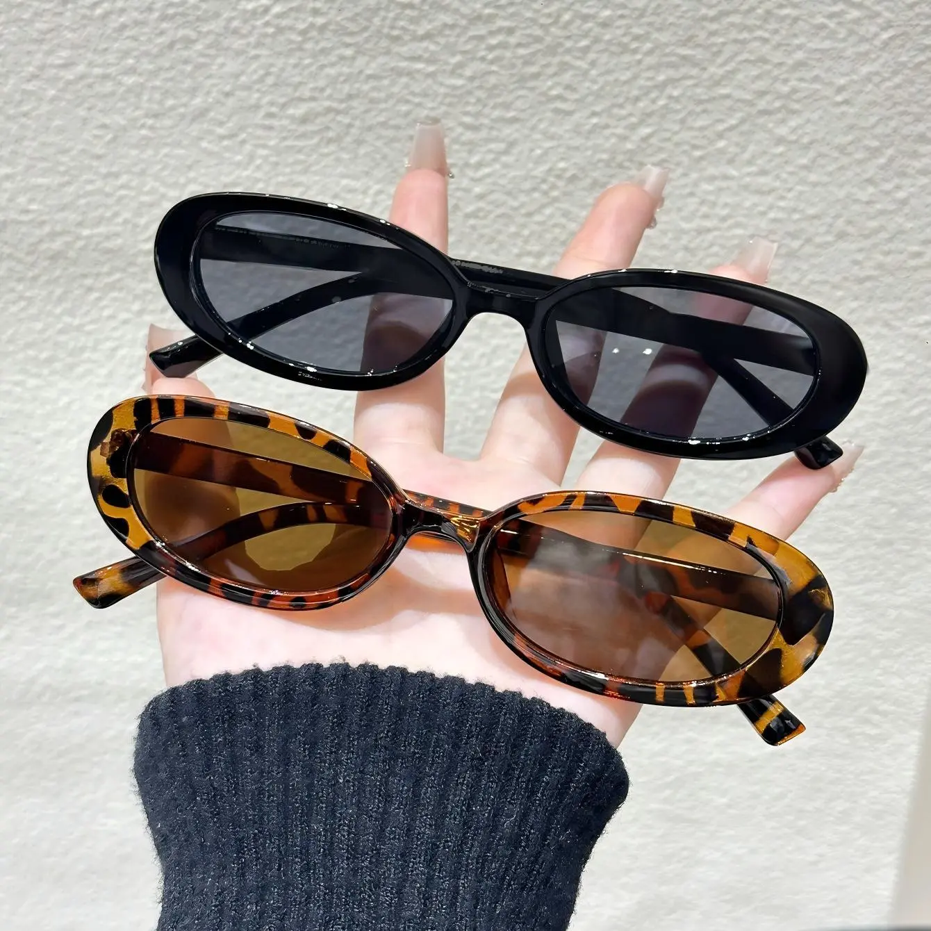 Influencer-style Spicy-girl Retro Street Glasses