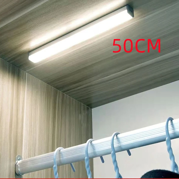 Strip Light Automatic Wireless Small Night Lamp Smart Infrared Sensor Lamp
