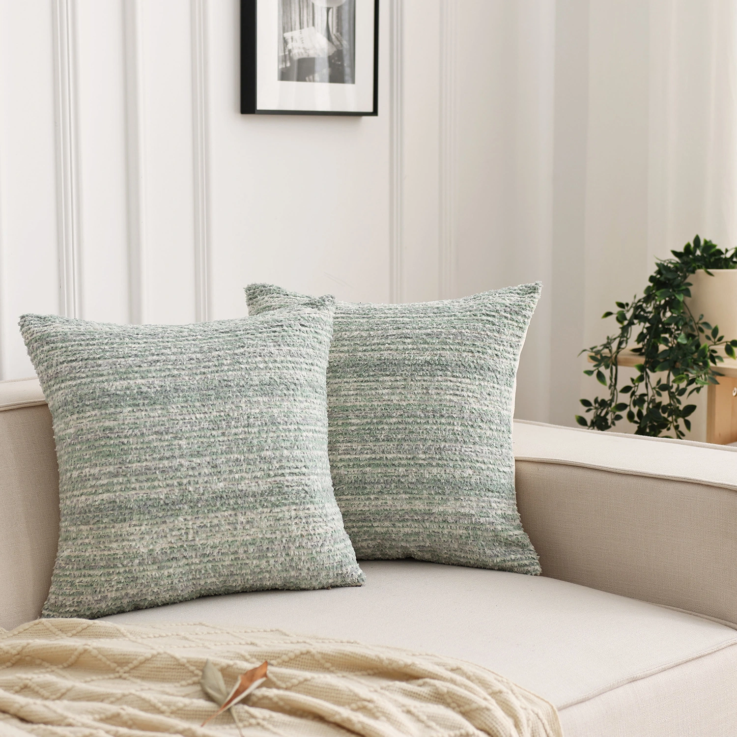 Cross-border Modern Minimalist Floral Throw Pillow