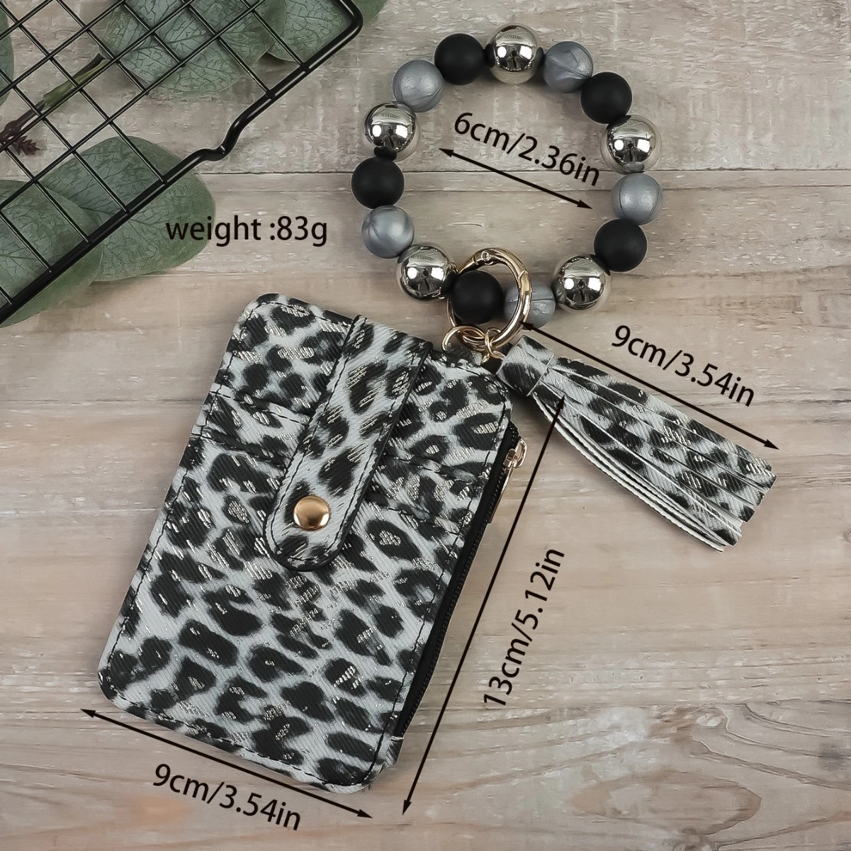 Wristband Keychain Pendant Small Card
