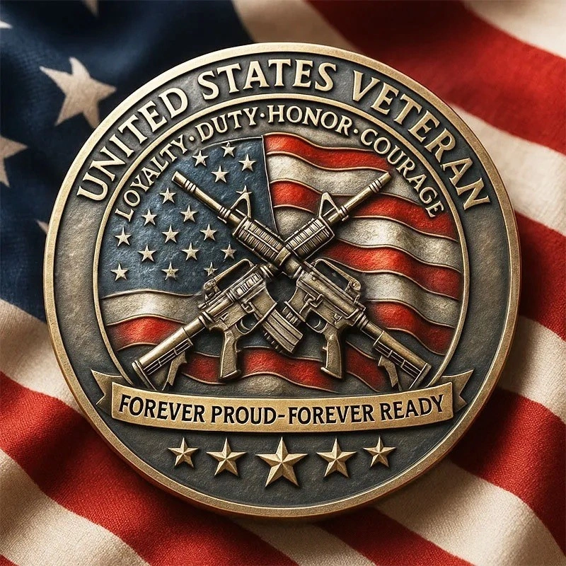 I Am A Veteran Commemorative Coin