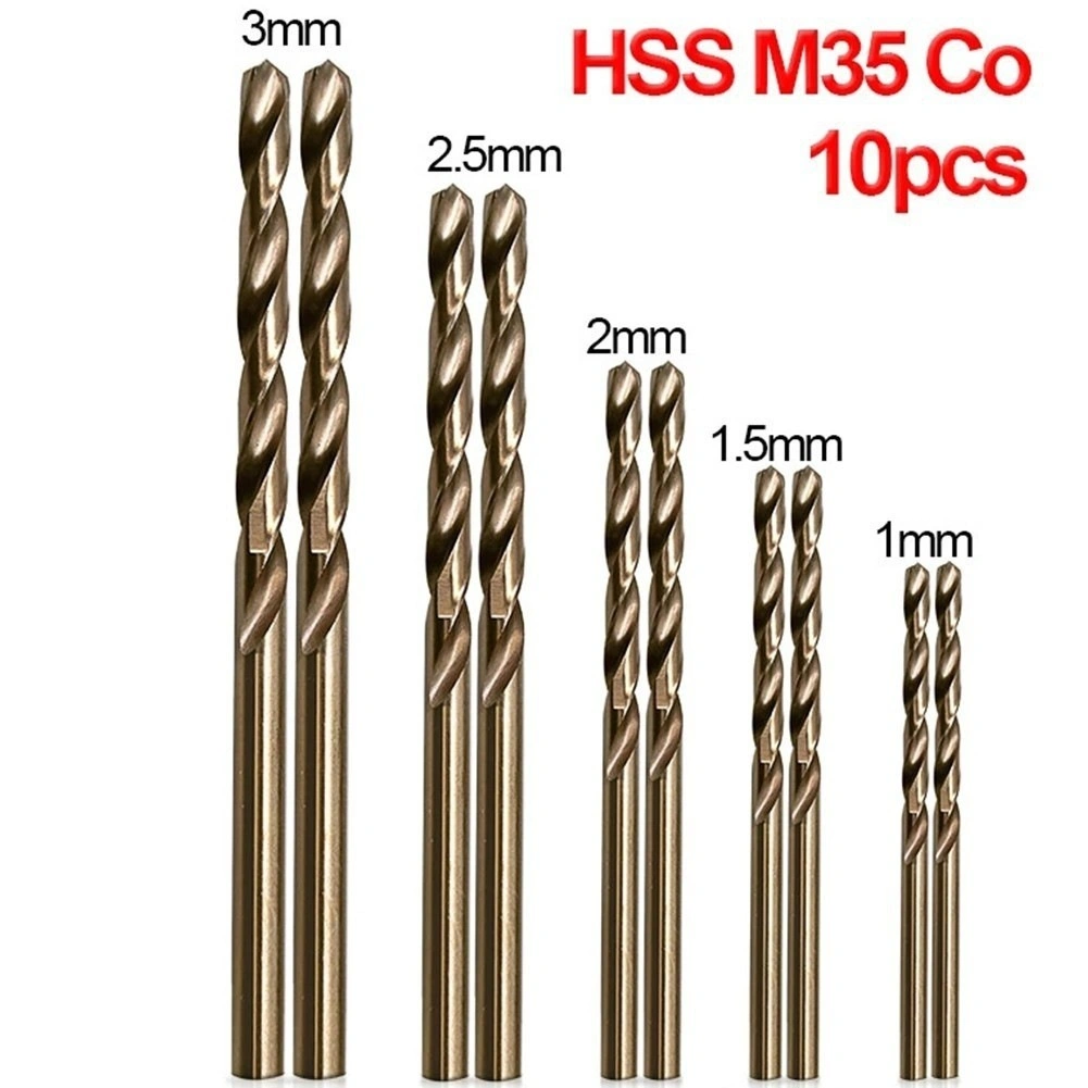 Stainless Steel Dedicated Drilling Full-Flute Drill Bit Set For Electric Drills
