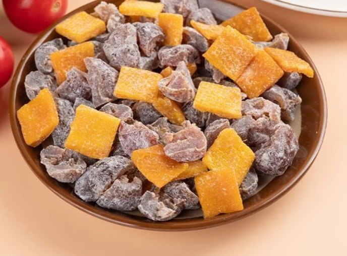Dried Fruits Paired With Refreshing And Palate-cleansing Snacks