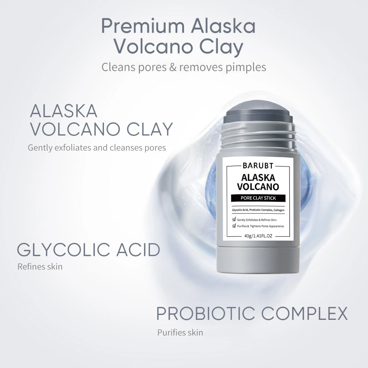 Gentle Cleansing Blackhead Removing Mask For Topical Application