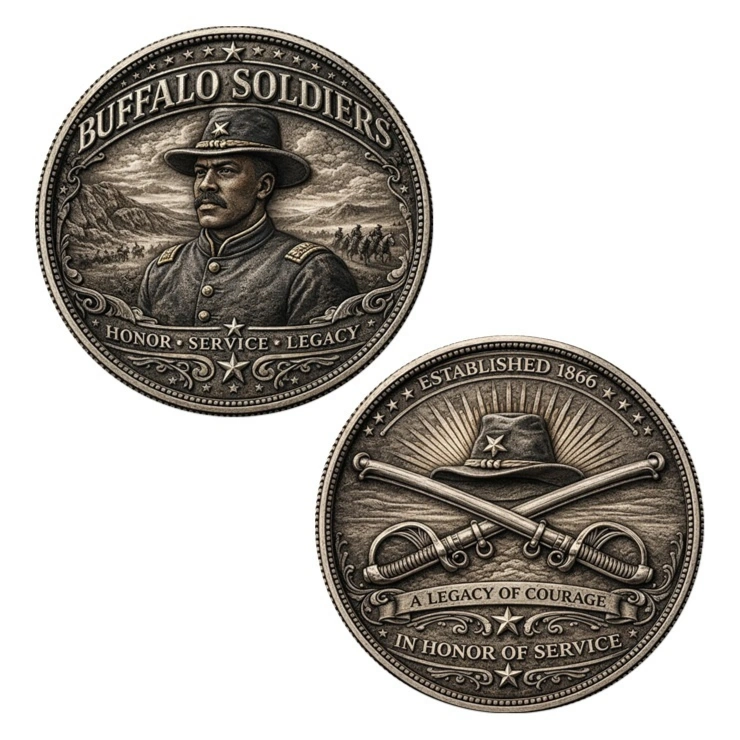 Veterans Alloy Commemorative Coin