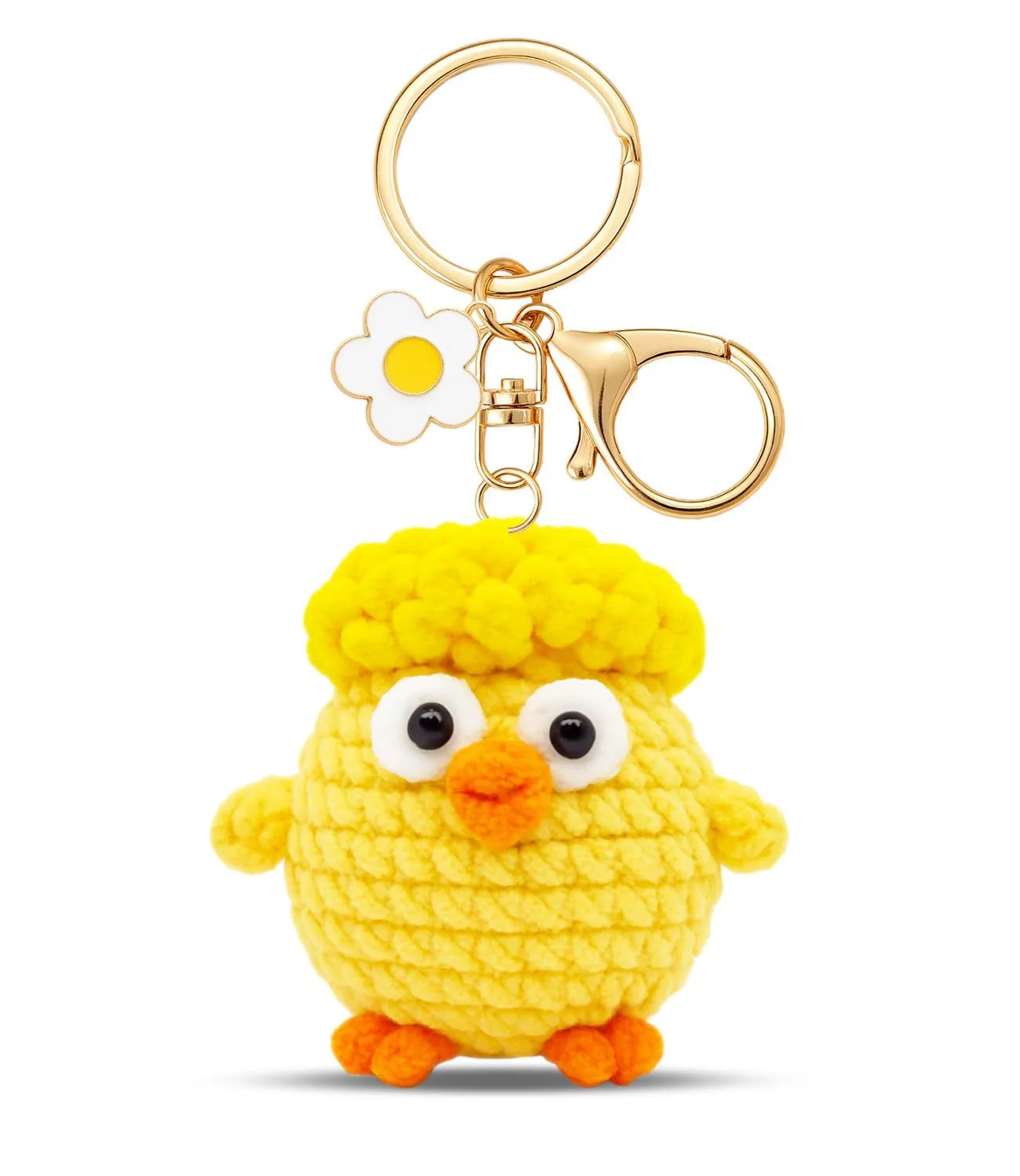 Crochet Animal Keychain Bag Charm