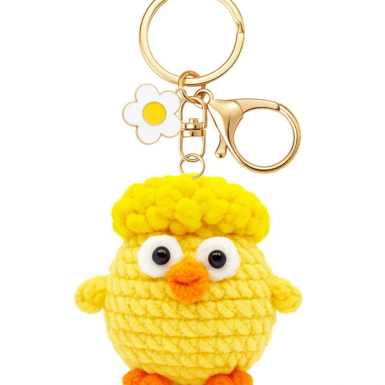 Crochet Animal Keychain Bag Charm