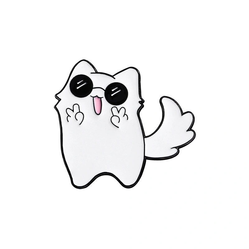 Cartoon Cute Animal Cat Series Brooch