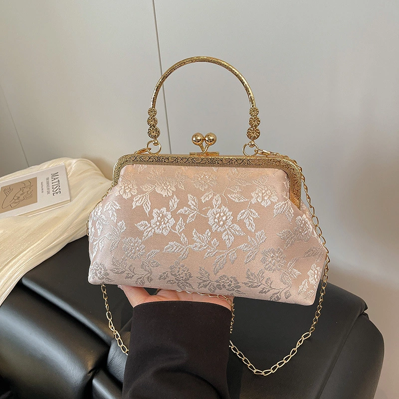 New Chinese-style Patterned Hand-carrying Shoulder Bag