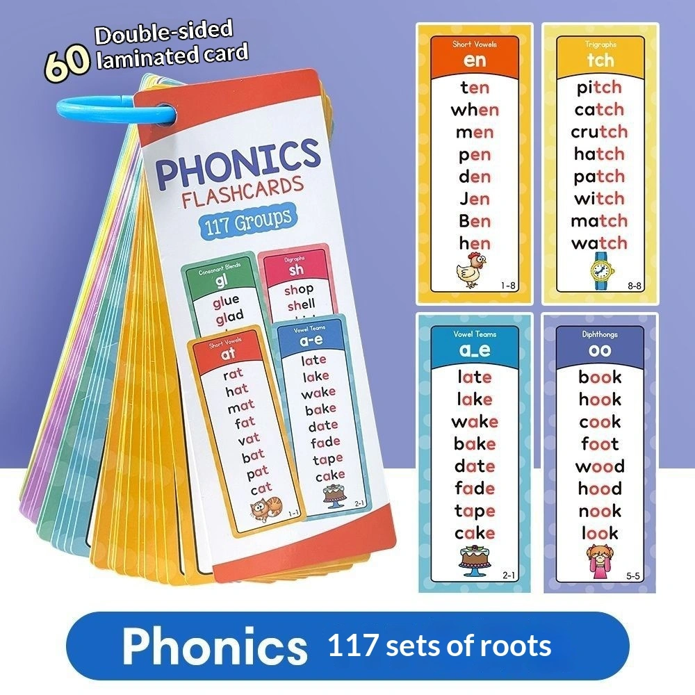 Phonics Rules Support Early Learning Flashcards
