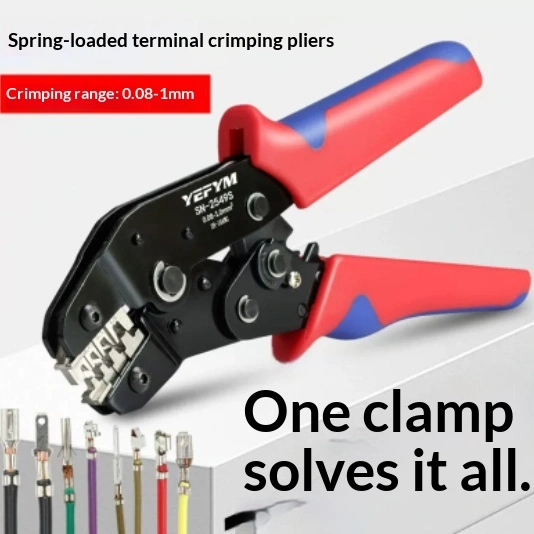 Crimping For 28mm Spring-loaded Terminals KF2510 Connector Wiring Crimping Tool