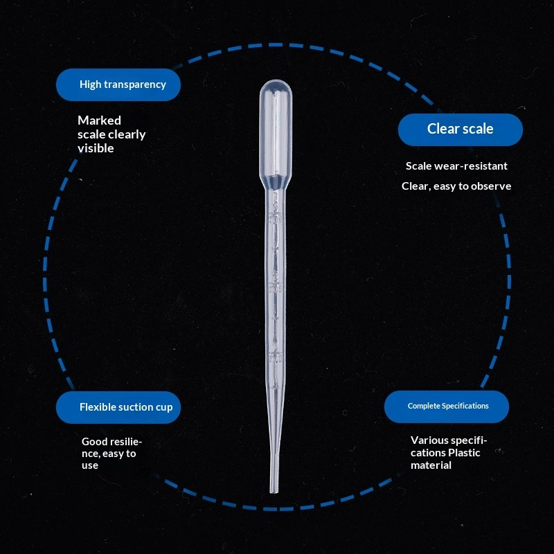Disposable Pasteur Pipettes For Chemical Experiments