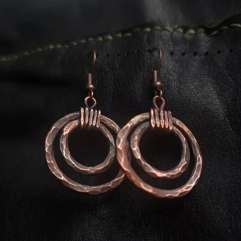 Round Ear Hook Earrings Bridal Gift High-end Jewelry