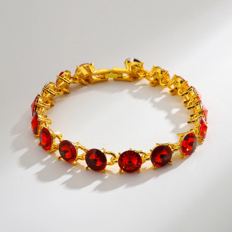 Blue Crystal Cool-Style Alloy Bracelet For Women
