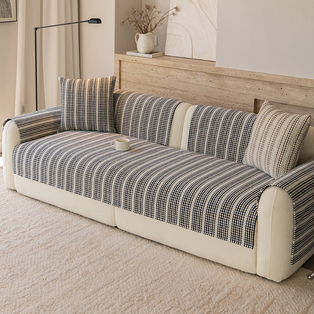 New Thickened Non-Slip Cat-Scratch-Resistant All-Season Universal Sofa Cushion Cover