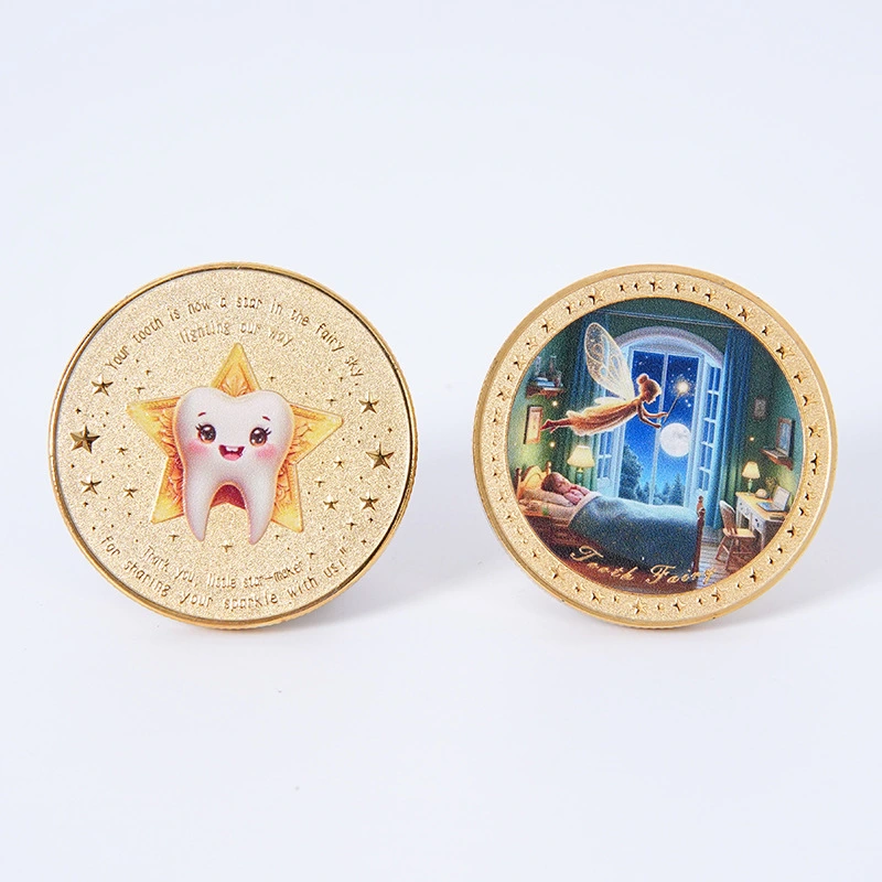 Tooth Fairy Tooth-Exchange Gift Commemorative Coin