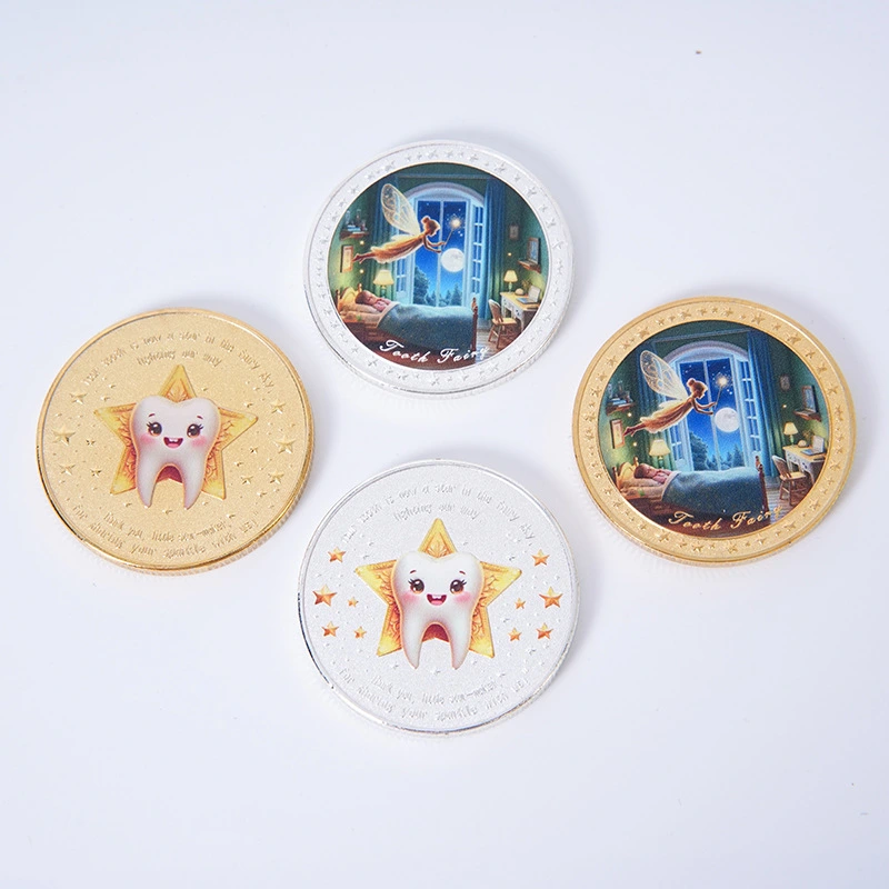 Tooth Fairy Tooth-Exchange Gift Commemorative Coin