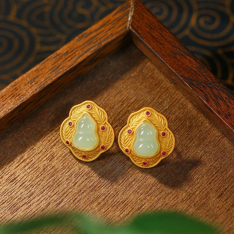 Light Luxury Silver Needle Earrings For Women