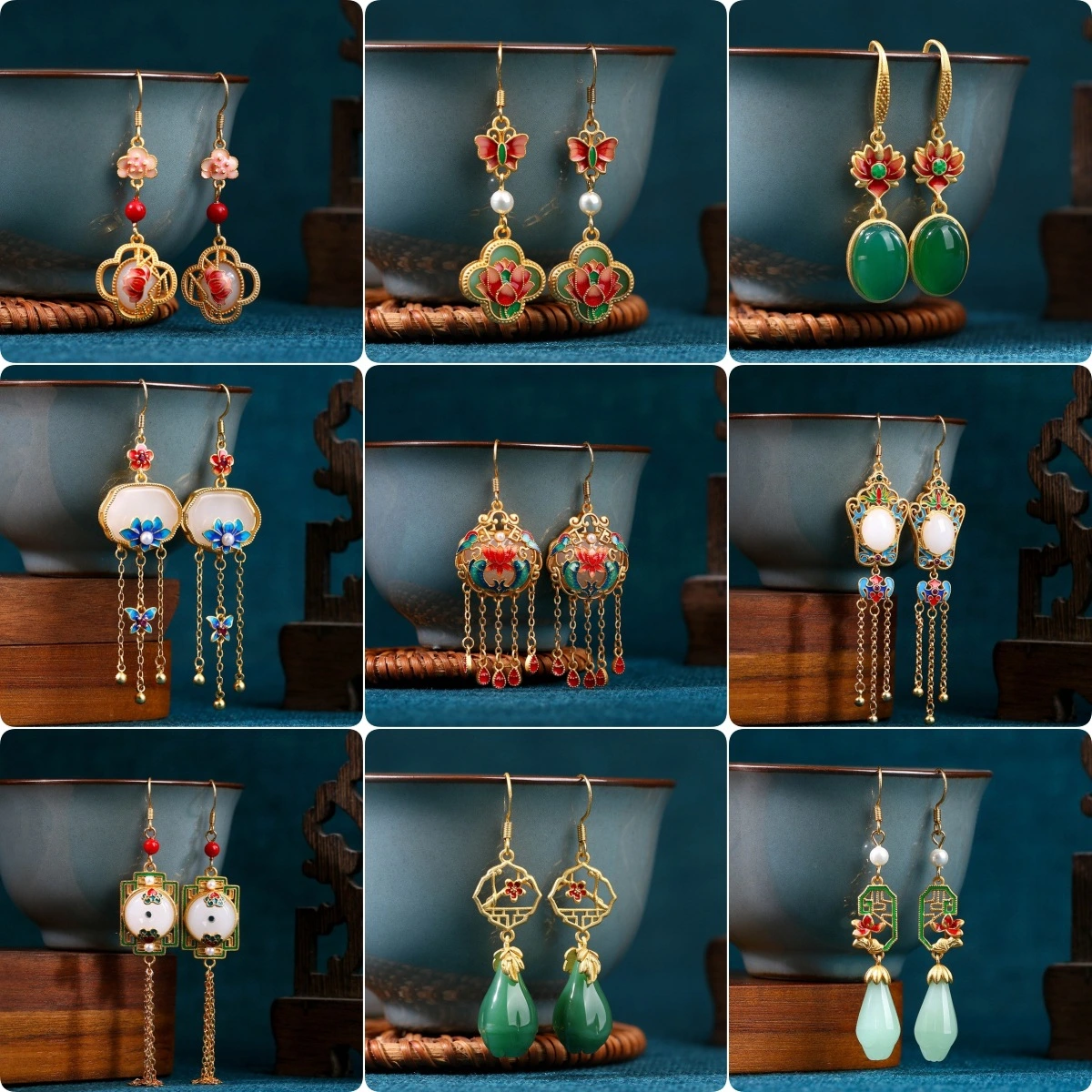 Summer High-End Influencer-Live-Stream Bestseller Earrings