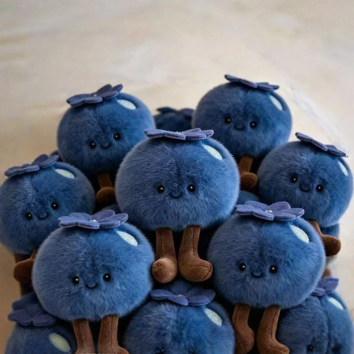 Blueberry Plush Toy Doll Ornament Bag Charm