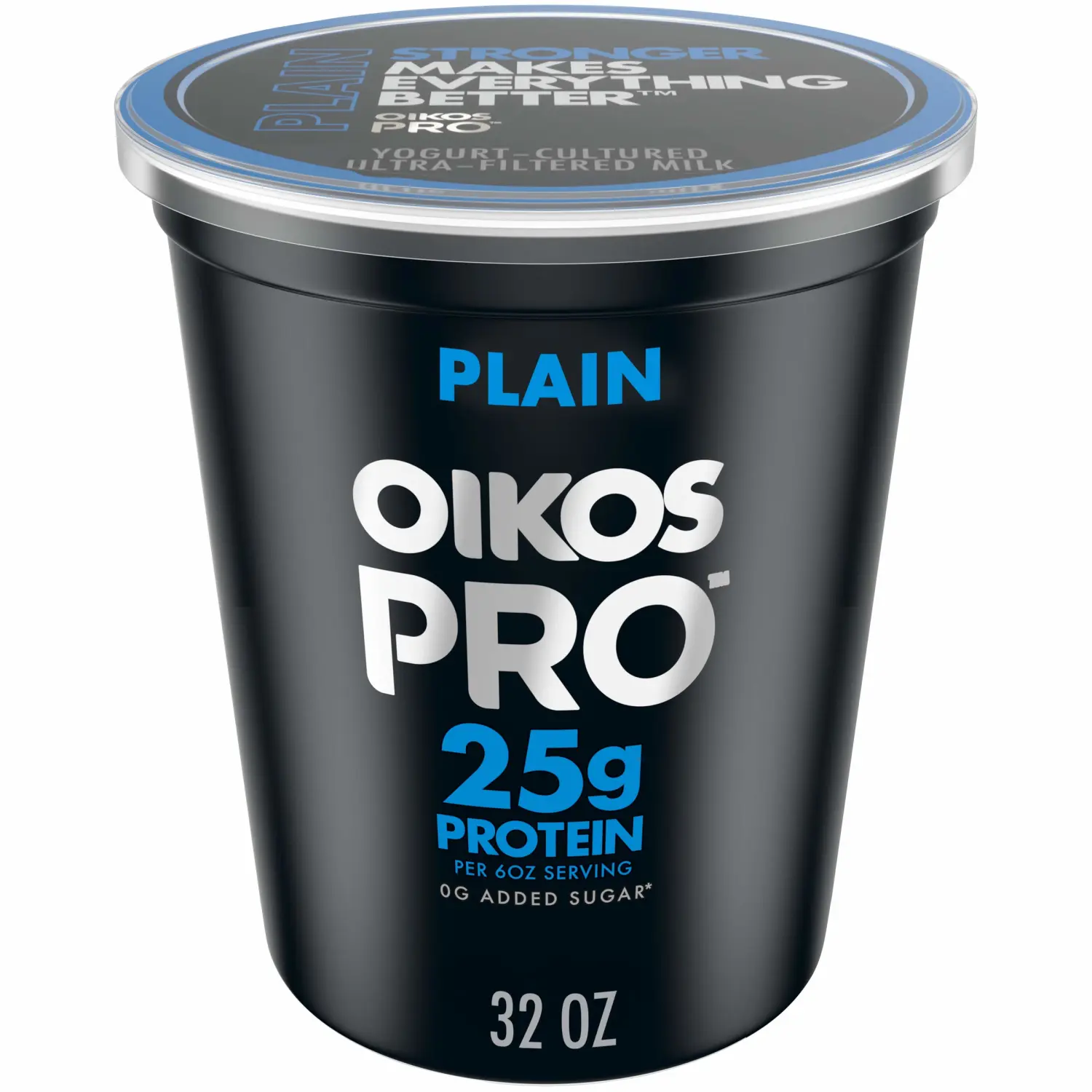 Oikos Pro Yogurt-Cultured Ultra-Filtered Milk, Plain, 32 oz.